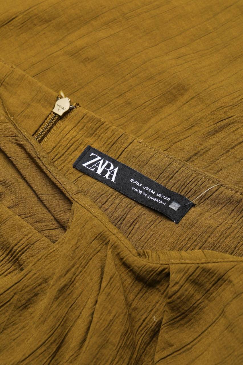 Carou ZARA Minirock In Wickel-Optik