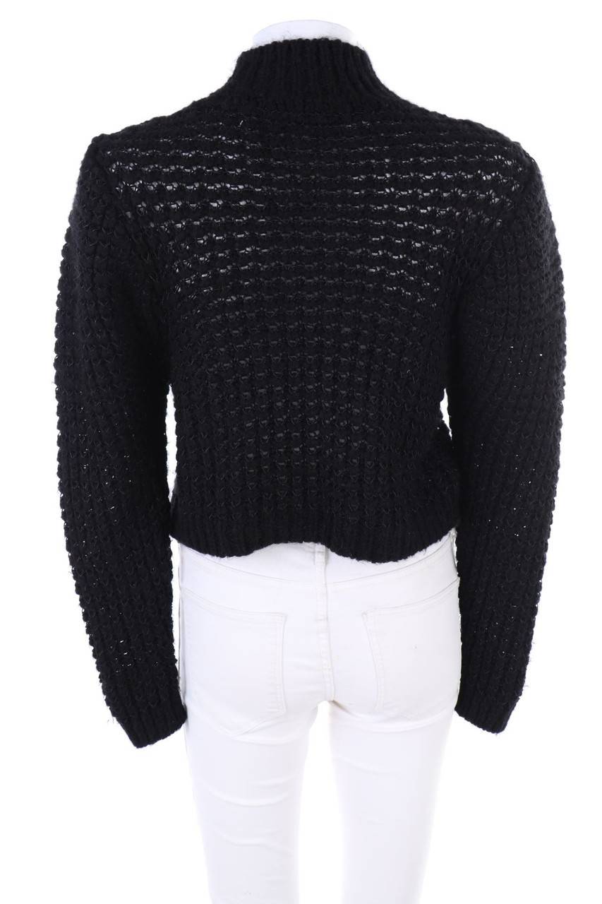 Carou ZARA Muster-Strick-Pullover Mit Wolle