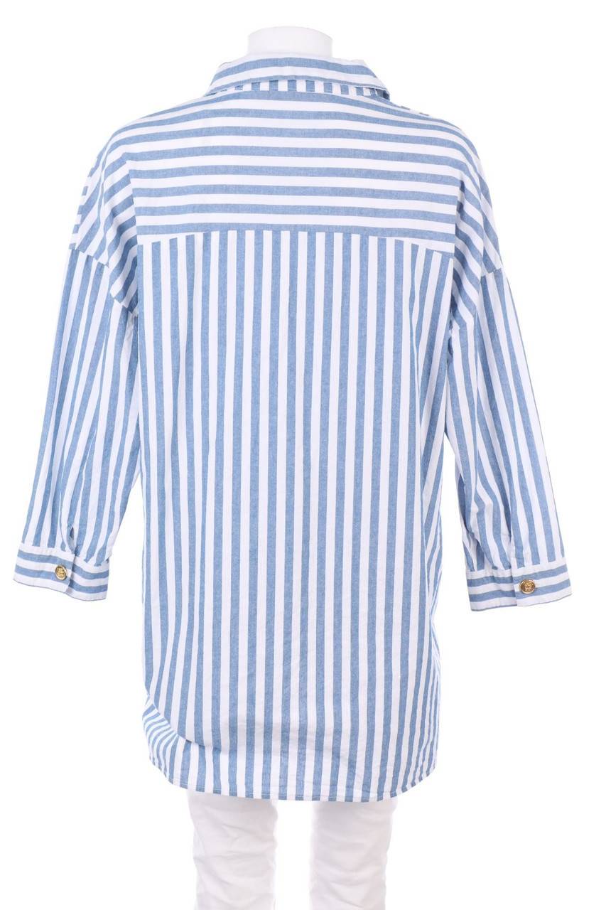 Carou ZARA Oversize-Bluse Mit Streifen