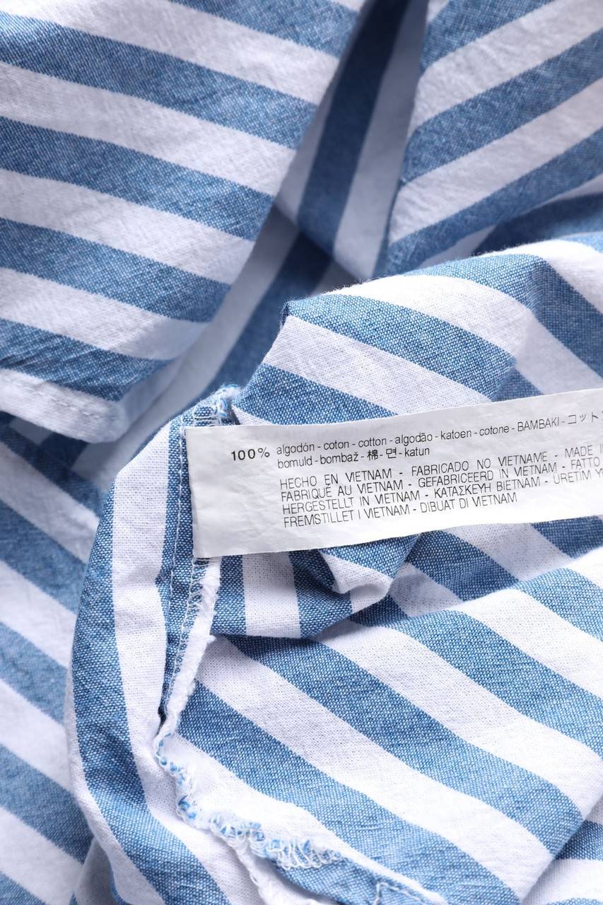 Carou ZARA Oversize-Bluse Mit Streifen