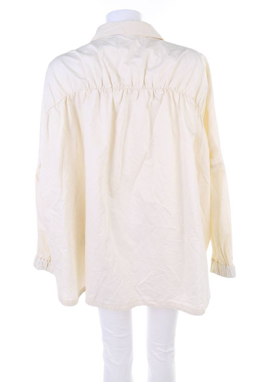 Carou ZARA Oversize-Bluse Mit Tunnelzug