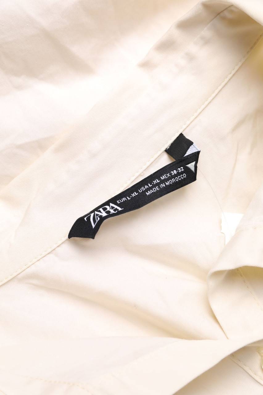 Carou ZARA Oversize-Bluse Mit Tunnelzug