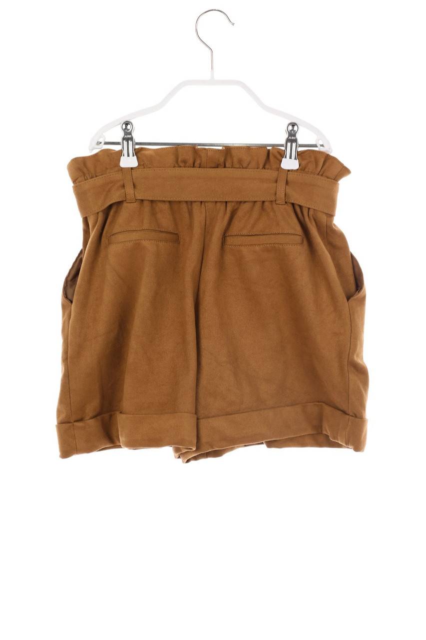 Carou ZARA Paperbag-Shorts Aus Kunstleder