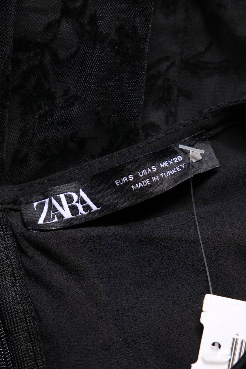 Carou ZARA Party-Kleid Mit Floralem Muster