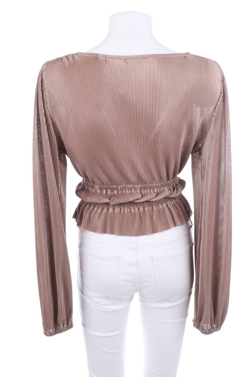 Carou ZARA Plissee-Bluse