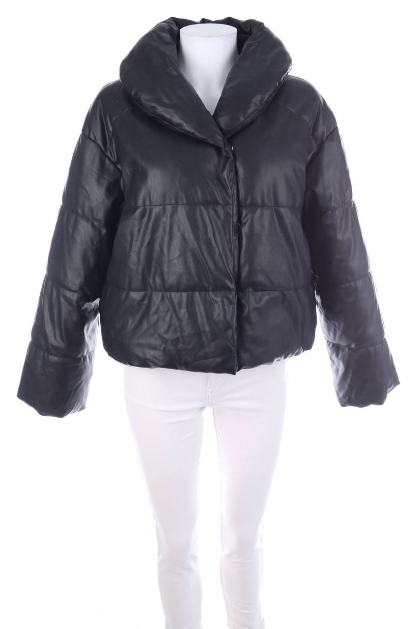Carou ZARA Puffer-Jacke mit Knöpfen