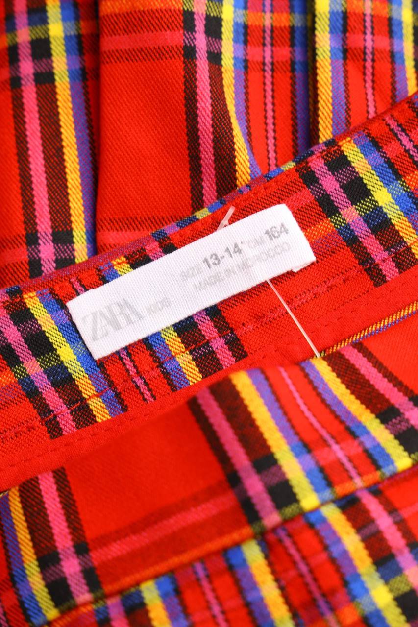 Carou ZARA Rock Im Preppy Style Mit Tartan-Muster