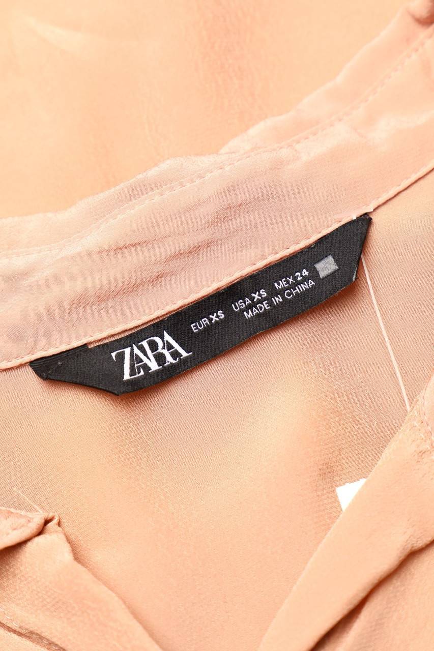 Carou ZARA Satin-Bluse