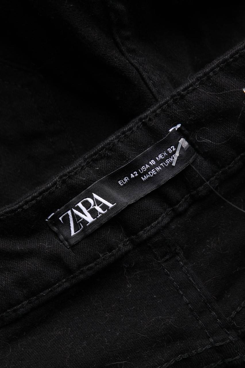 Carou ZARA Skinny-Jeans Mit Applikationen