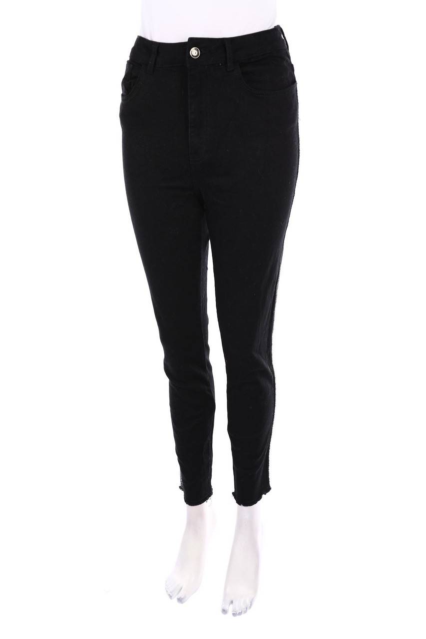 Carou ZARA Skinny-Jeans mit Applikationen