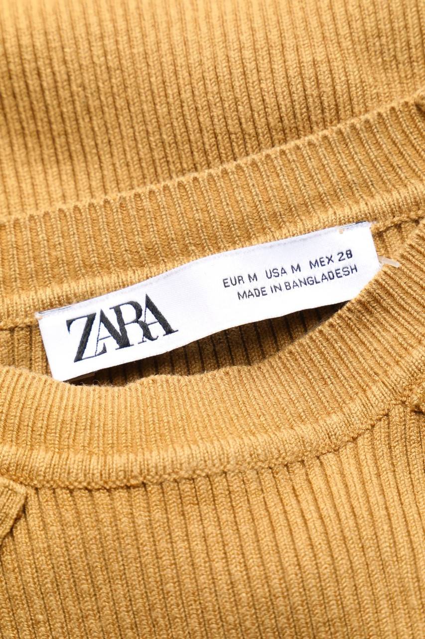 Carou ZARA Strick-Pullover Mit Applikationen