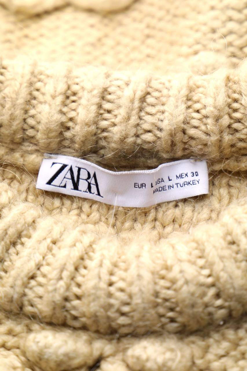 Carou ZARA Strick-Pullover Mit Muster