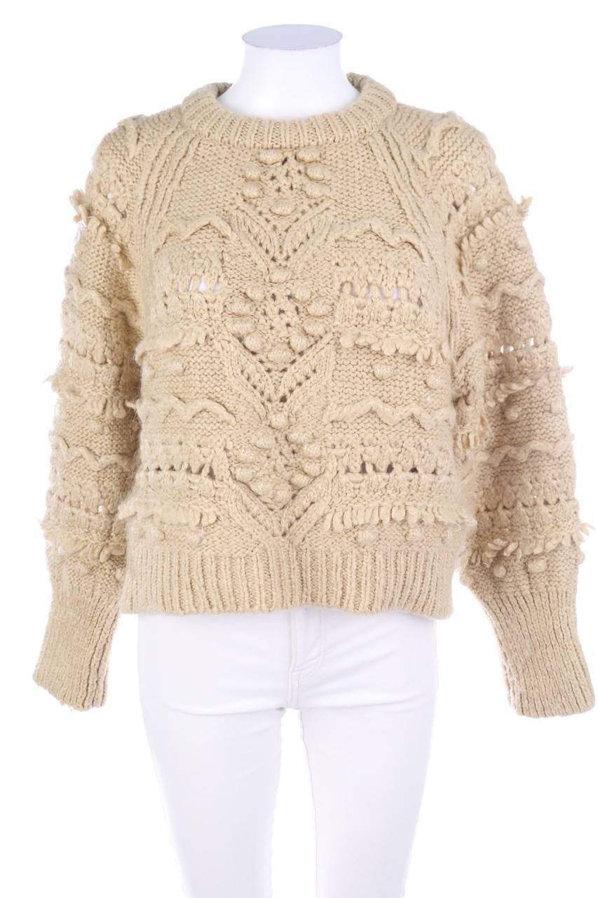 Carou ZARA Strick-Pullover mit Muster