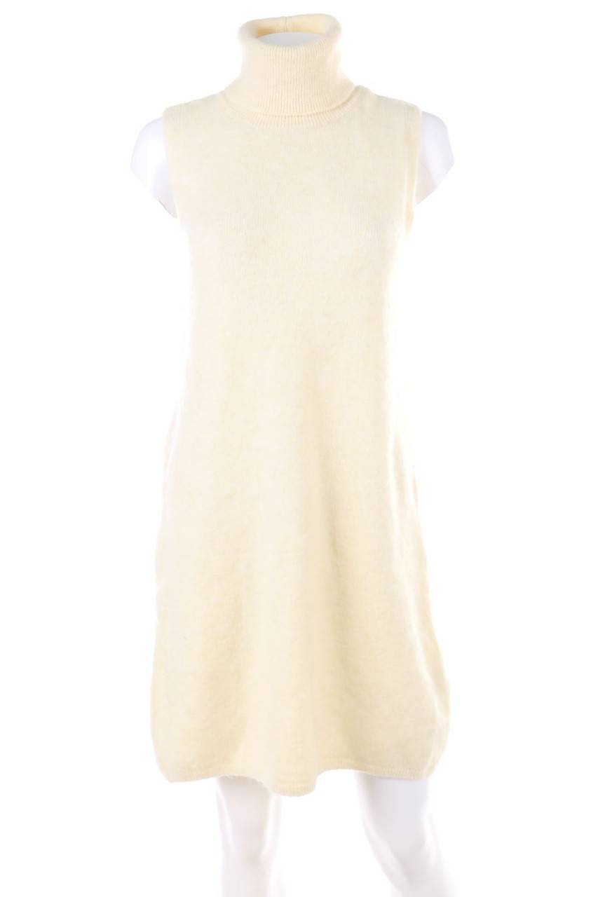 Carou ZARA Strickkleid mit Rollkragen