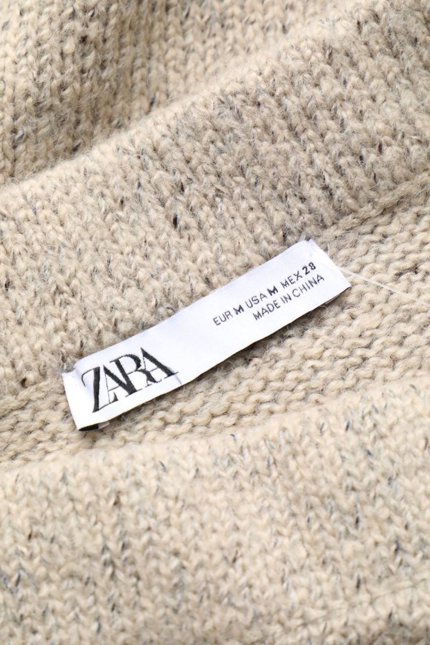 Carou ZARA Strickrock Aus Woll-Mix