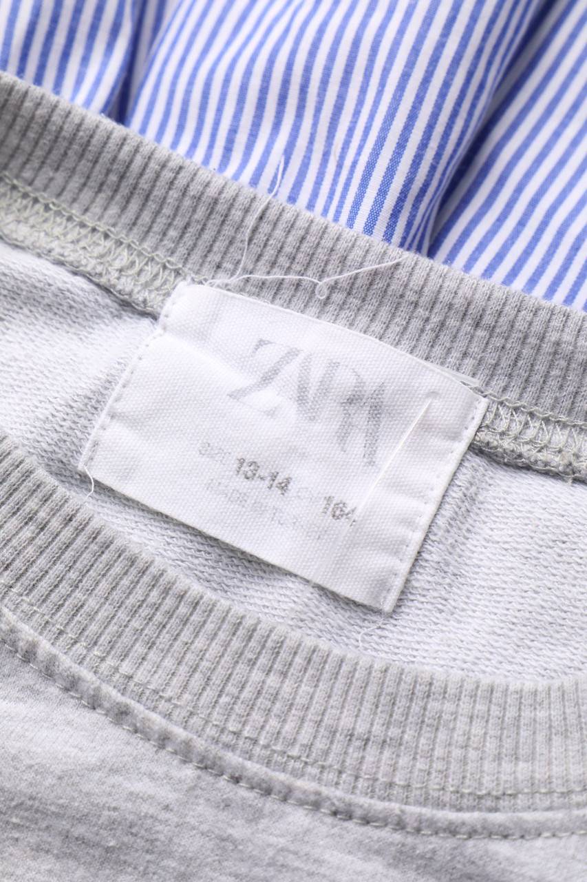 Carou ZARA Sweatshirt Im Layer Look