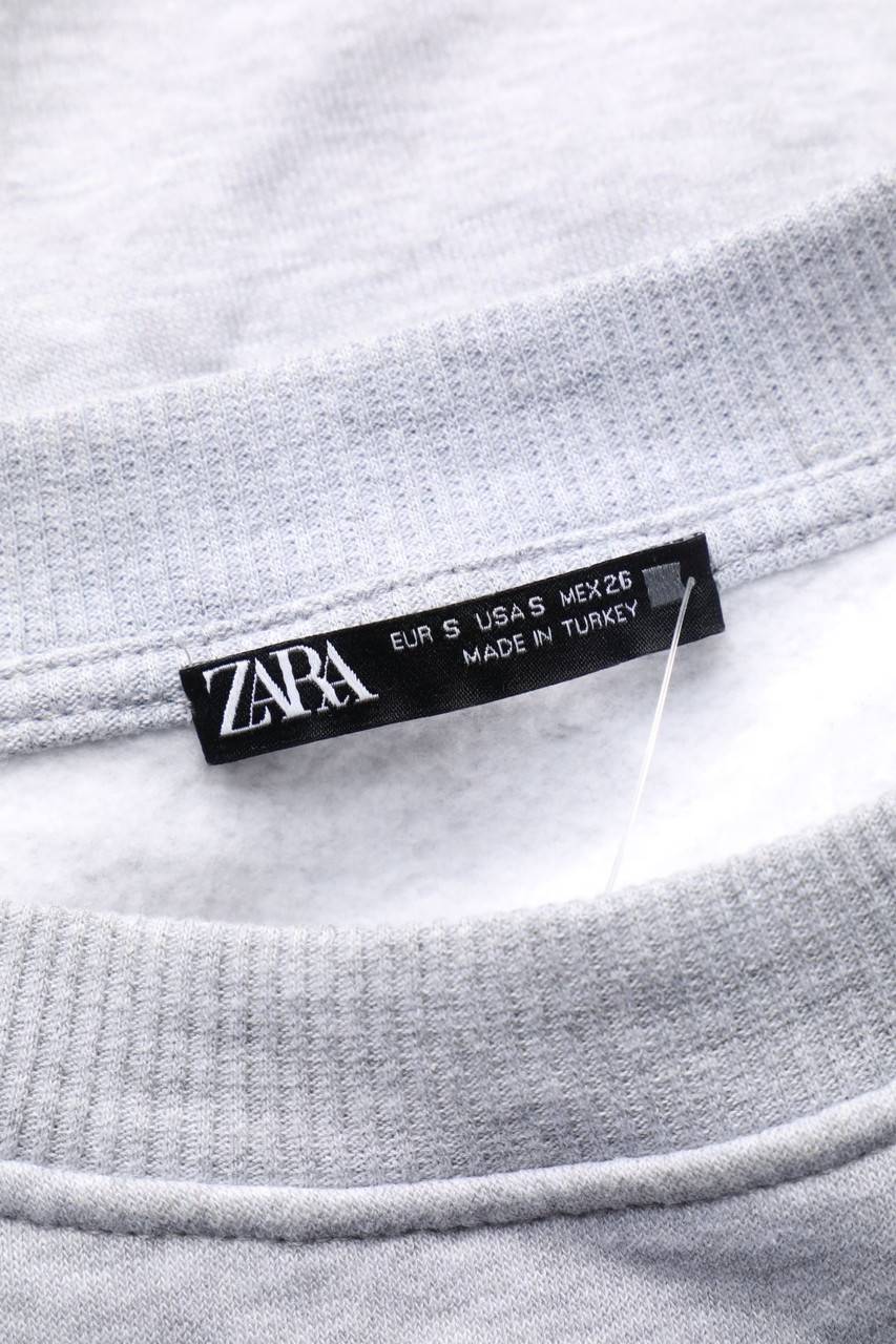 Carou ZARA Sweatshirt Mit Statement-Print