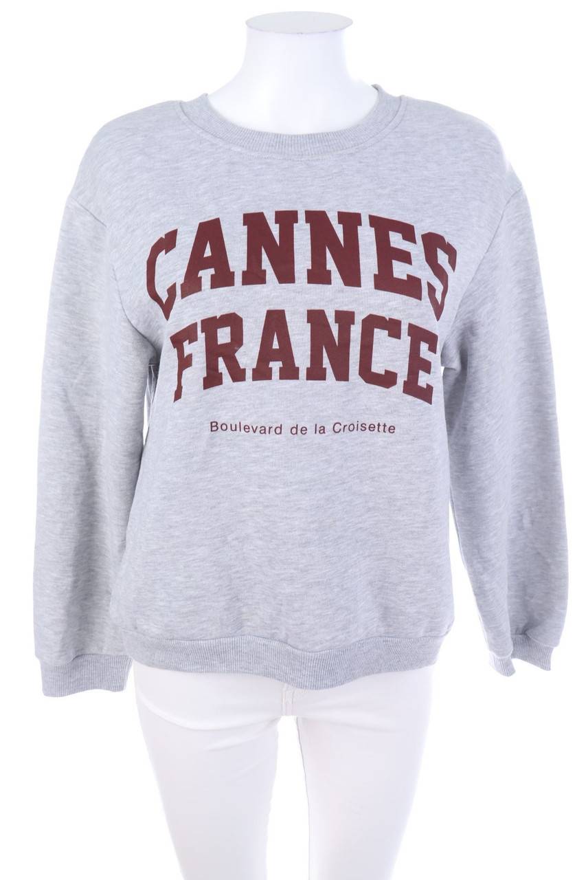 Carou ZARA Sweatshirt Mit Statement-Print