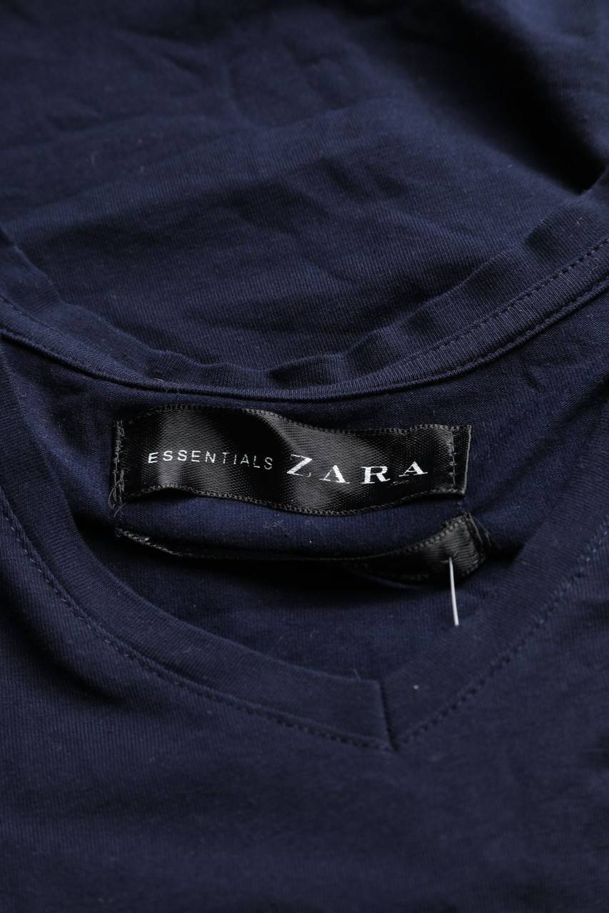 Carou ZARA T-Shirt Aus Baumwoll-Mix