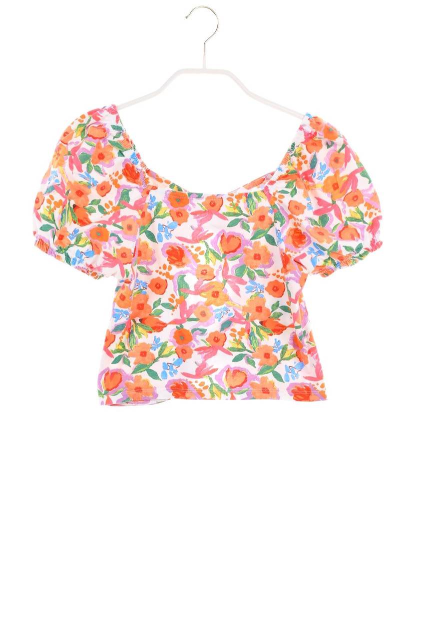 Carou ZARA T-Shirt mit Blumen-Print