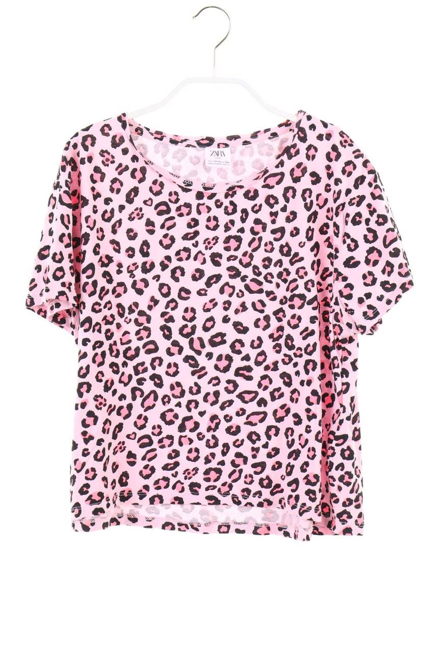 Carou ZARA T-Shirt Mit Leo-Print