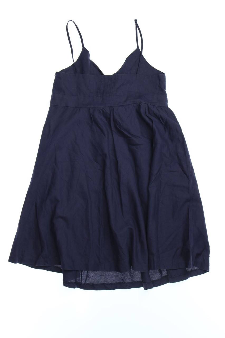 Carou ZARA Träger-Kleid Aus Leinen-Mix
