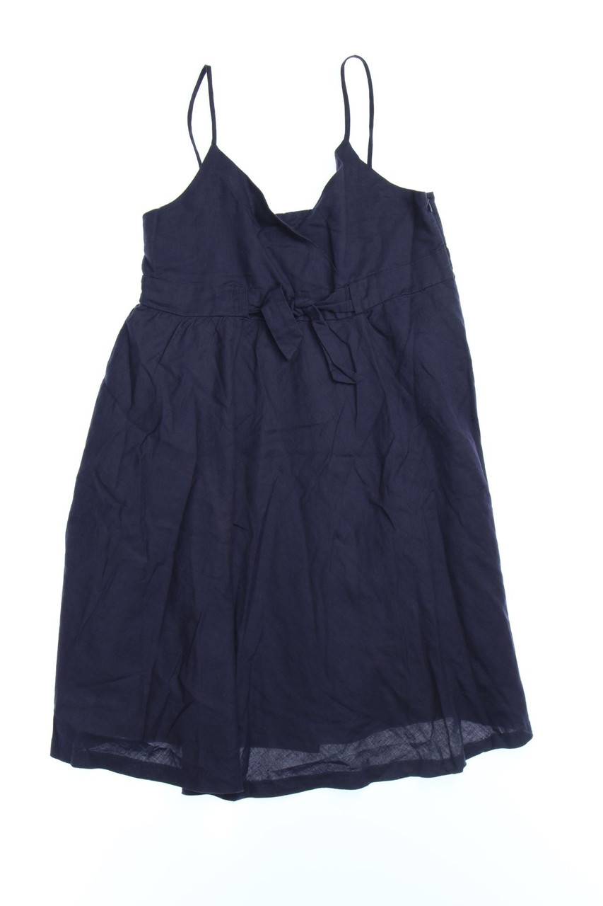 Carou ZARA Träger-Kleid aus Leinen-Mix