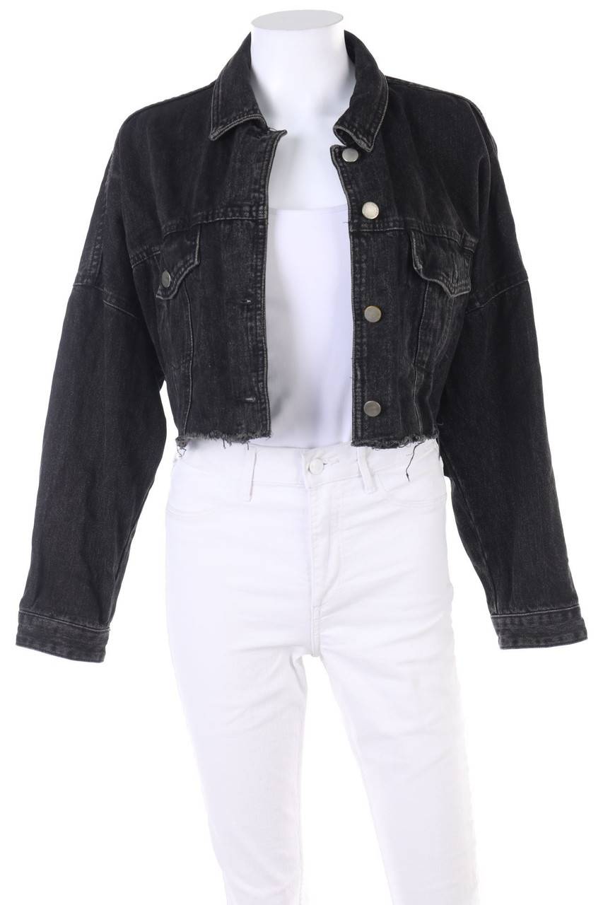 Carou ZARA TRF Cropped-Jeans-Jacke