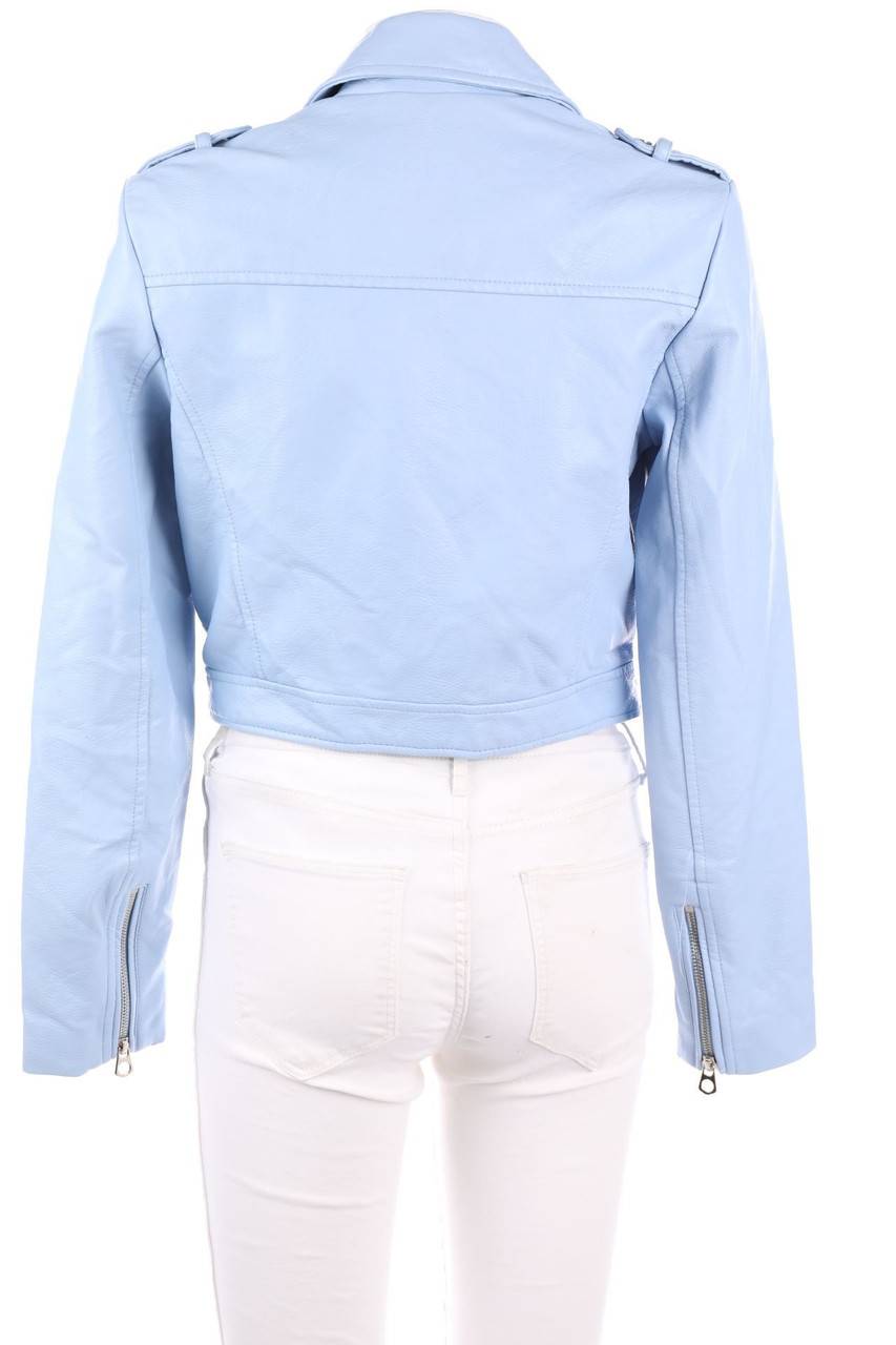 Carou ZARA TRF Kunstlederjacke Im Biker-Stil