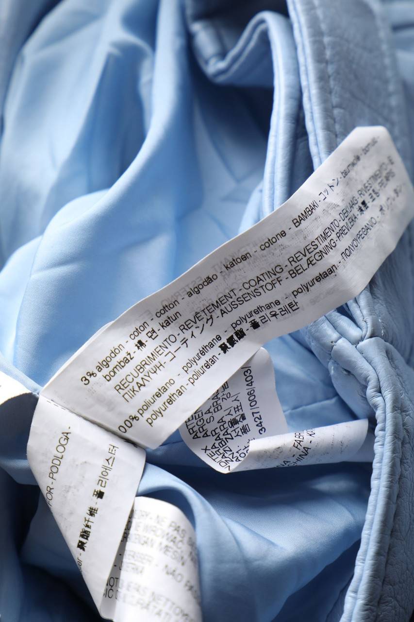 Carou ZARA TRF Kunstlederjacke Im Biker-Stil