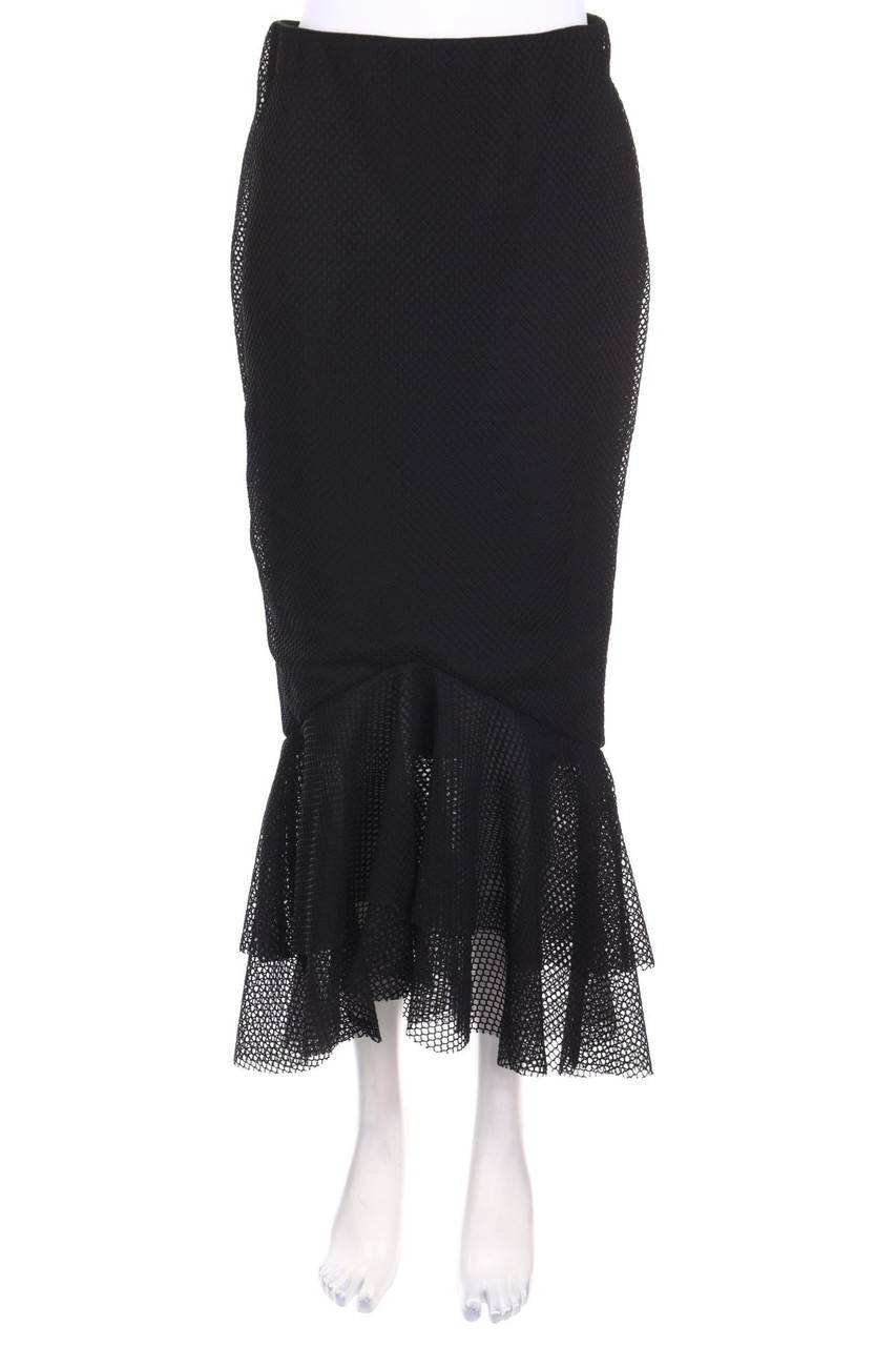 Carou ZARA TRF Midirock mit Raffungen