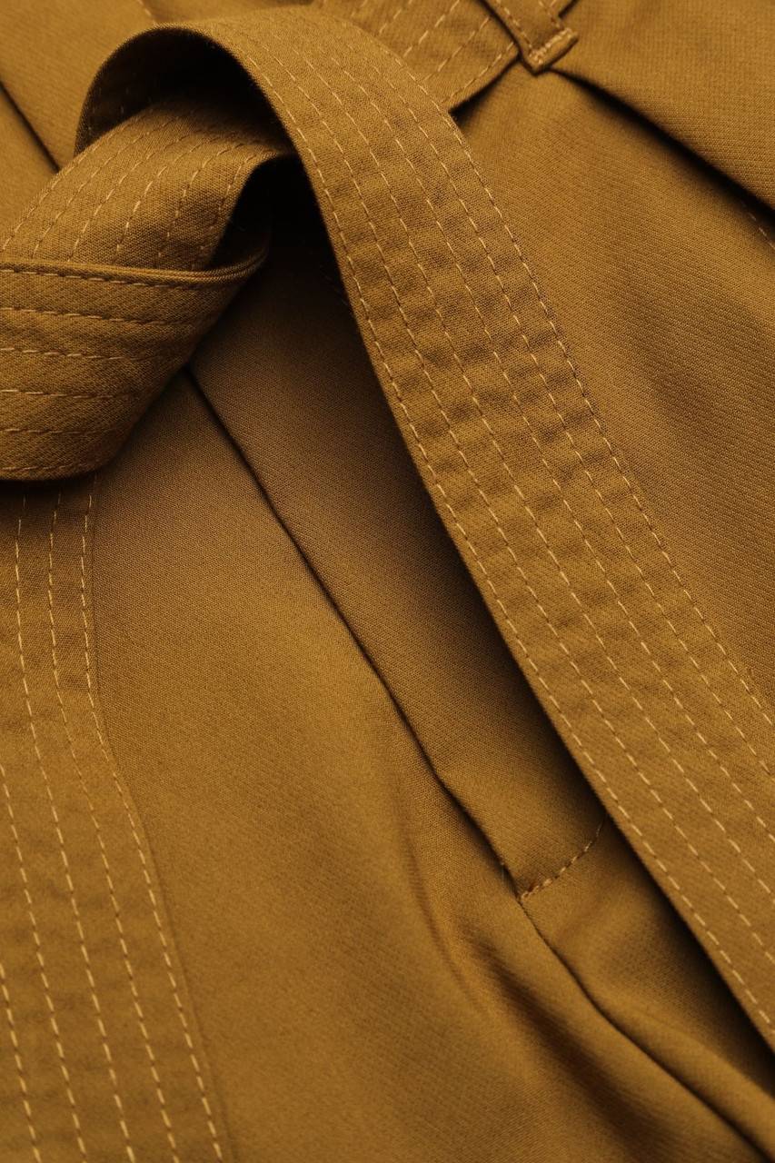 Carou ZARA TRF Paperbag-Hose Aus Baumwoll-Mix