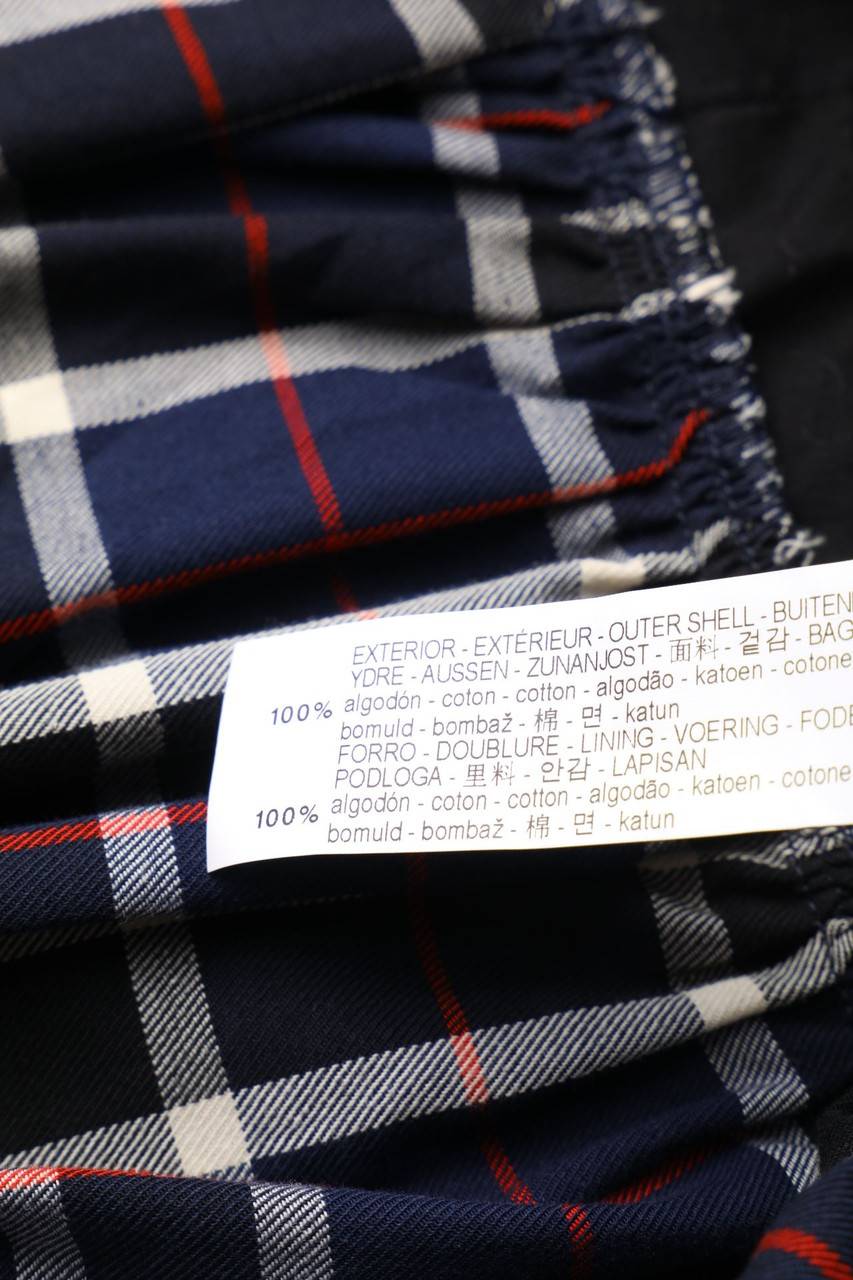 Carou ZARA TRF Tartan-Blusentop Mit Schößchen