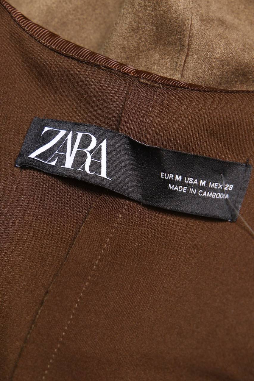 Carou ZARA Übergangs-Mantel Mit Gürtel