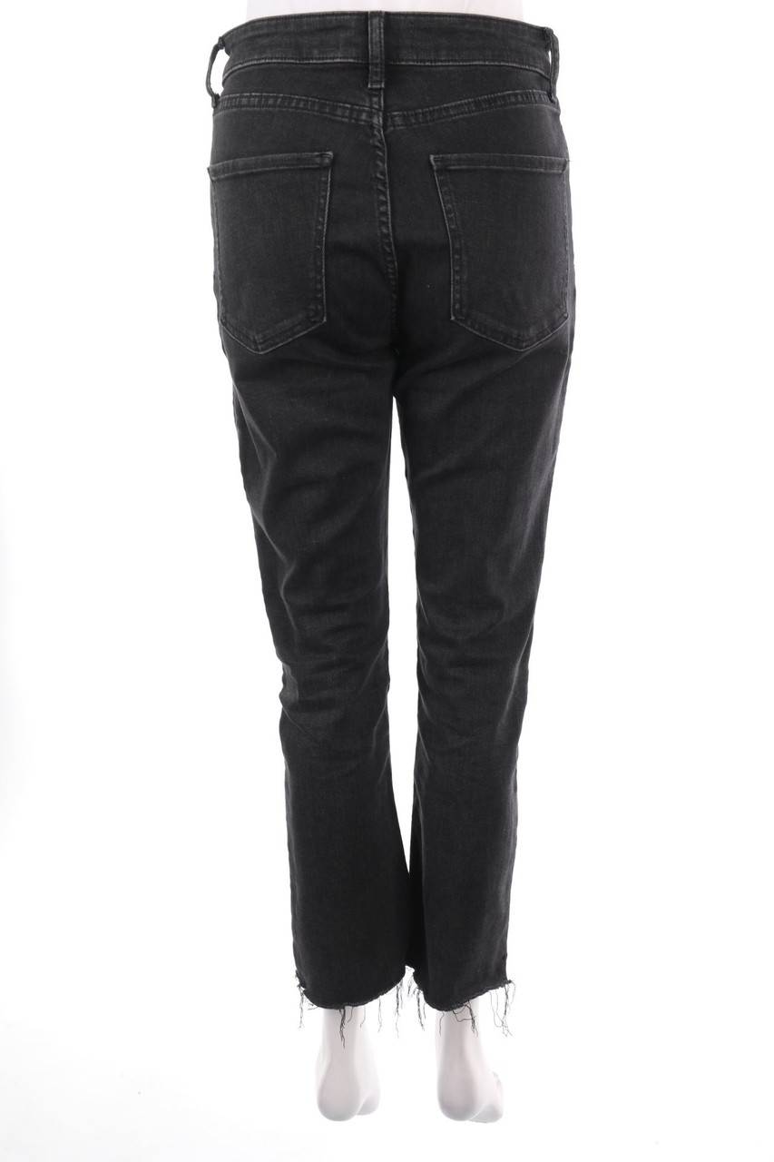 Carou ZARA Used Look Flared-Jeans