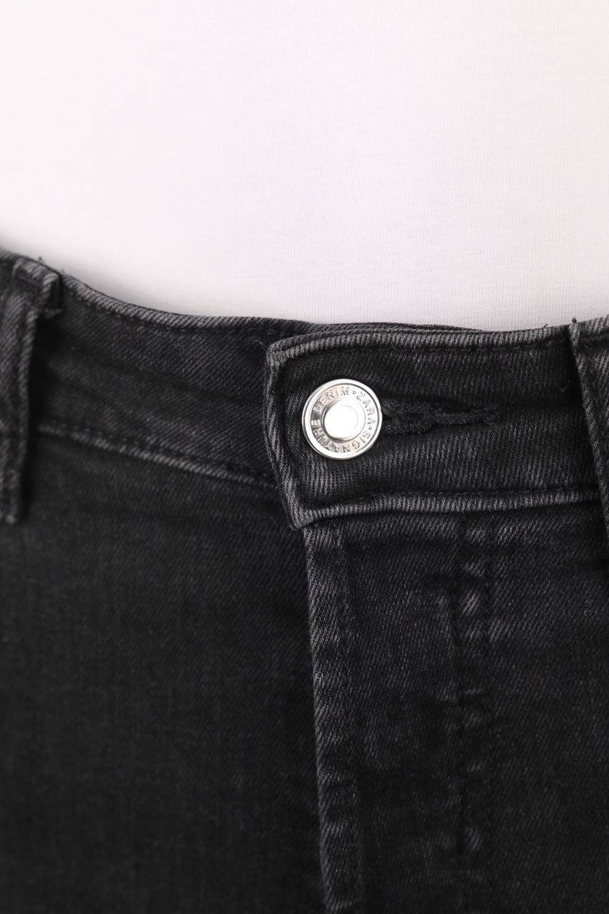 Carou ZARA Used Look Flared-Jeans