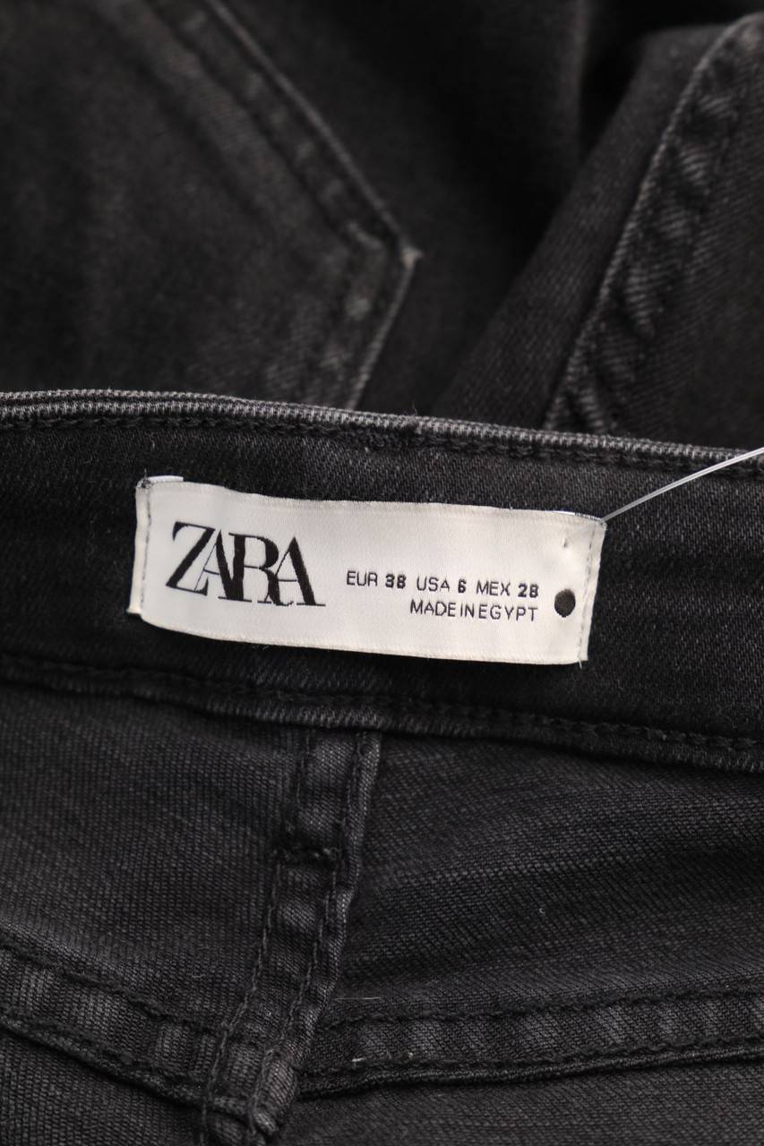 Carou ZARA Used Look Flared-Jeans