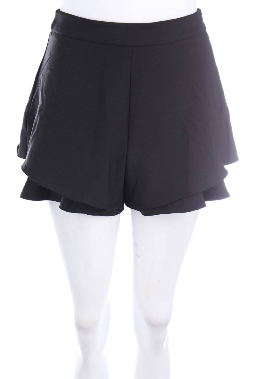 Carou ZARA Volants-Shorts im Layer Look