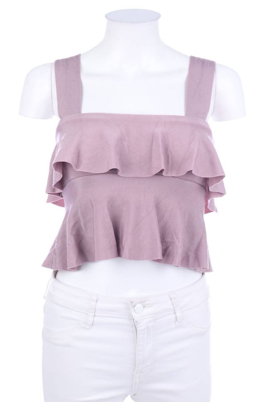 Carou ZARA Volants-Strick-Top