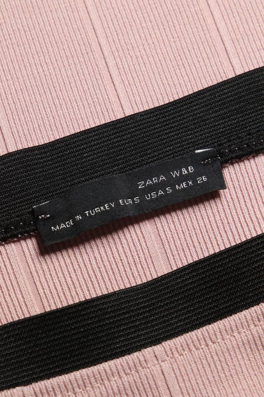 Carou ZARA W&B Bleistift-Rock Mit Stretch