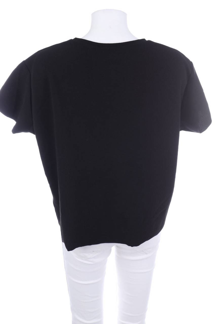 Carou ZARA W&B Kurzarm-Shirt Mit Blumen-Print