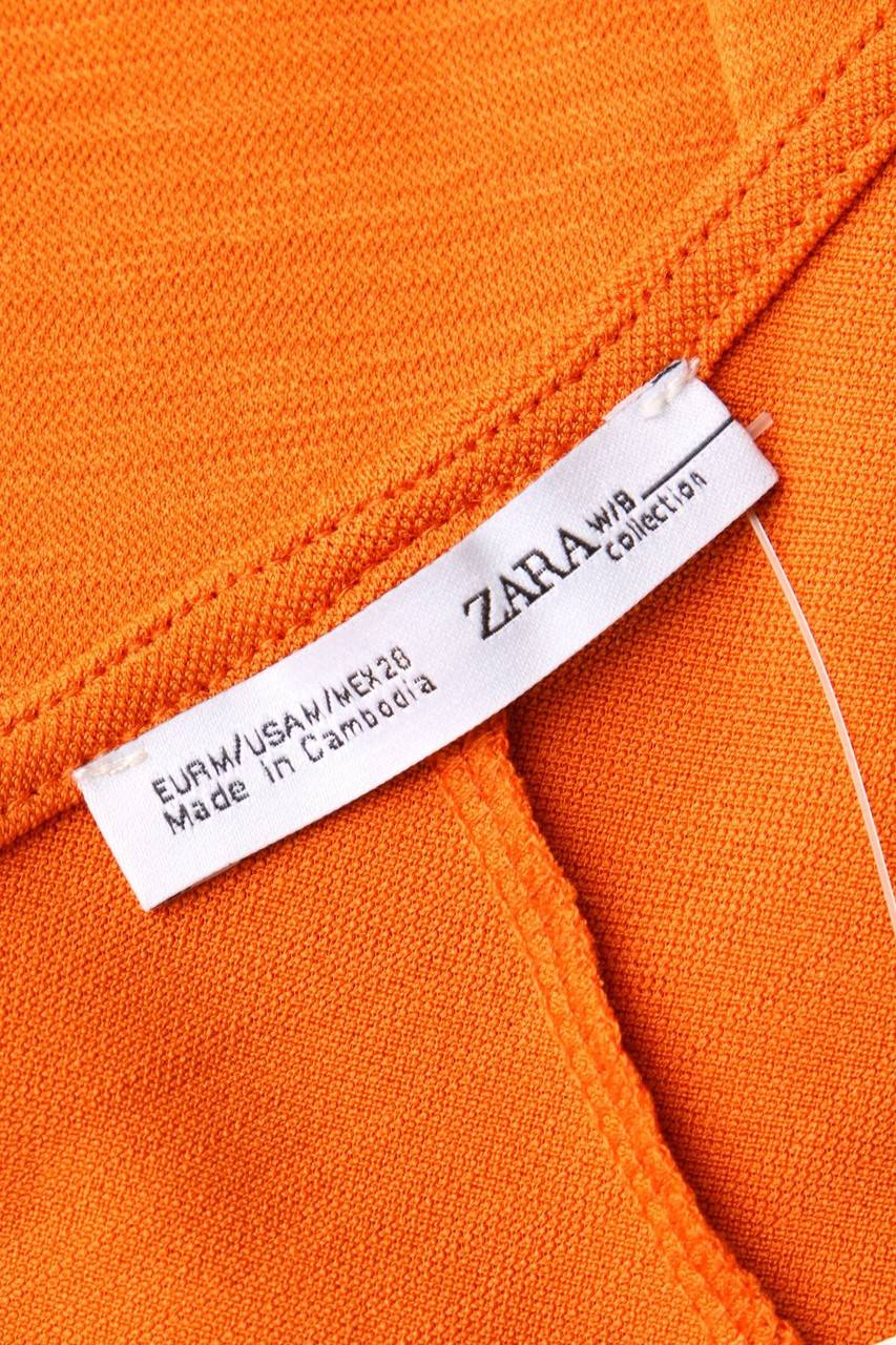 Carou ZARA W&B Top Mit Tiefem Ausschnitt