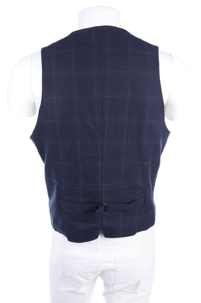 Carou ZARA Weste Mit Karo-Muster