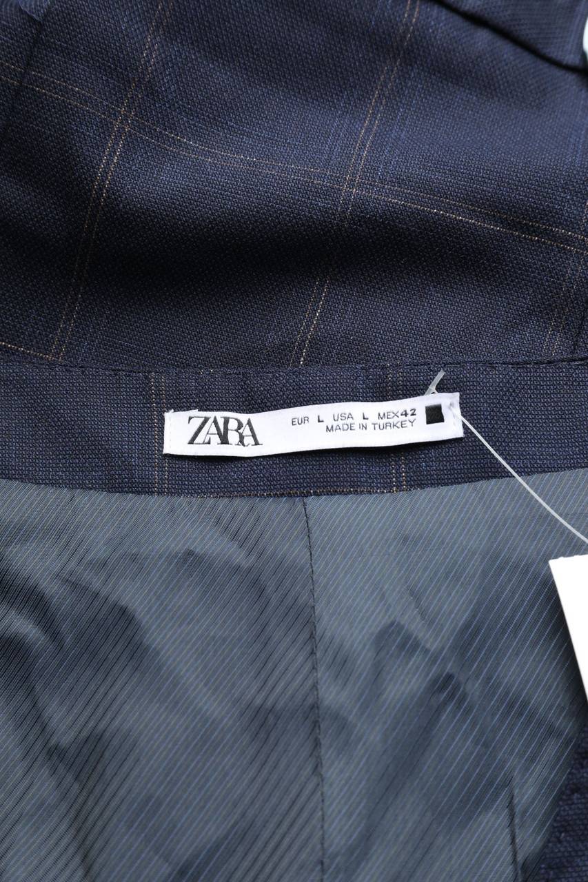Carou ZARA Weste Mit Karo-Muster