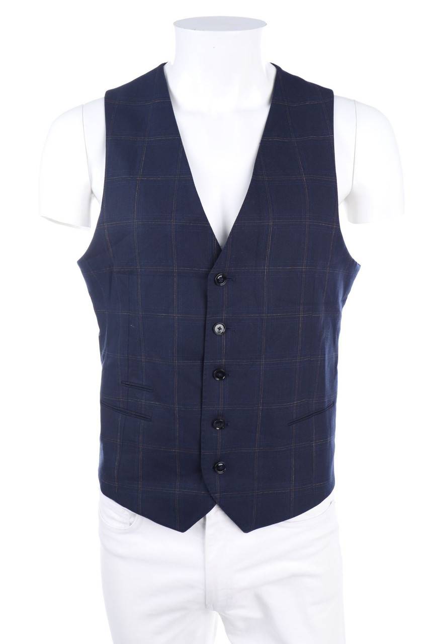 Carou ZARA Weste mit Karo-Muster