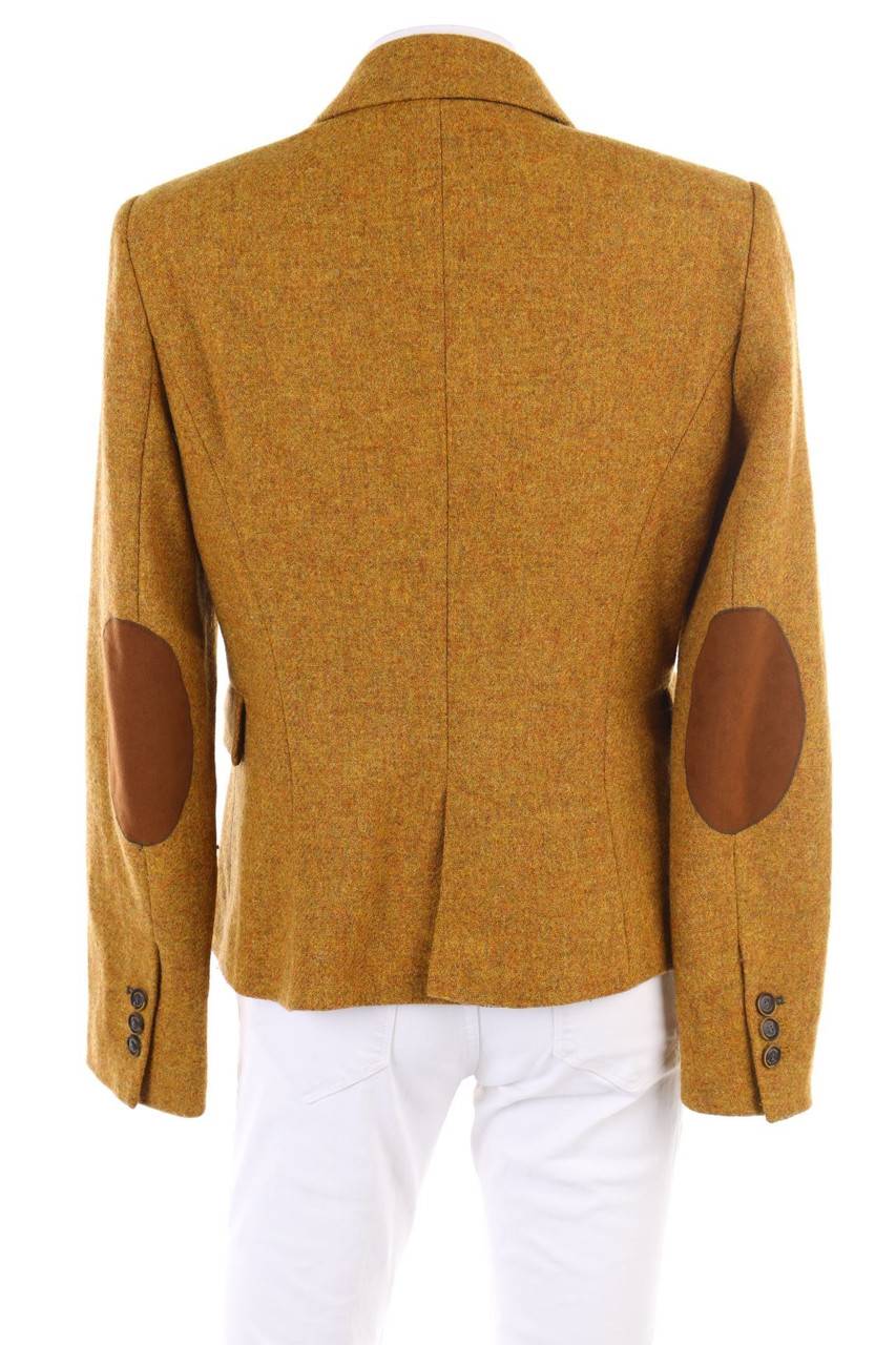 Carou ZARA Woll-Blazer Mit Elbow Patches
