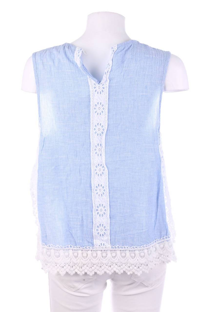 Carou ZARA WOMAN Blusentop Mit Spitze