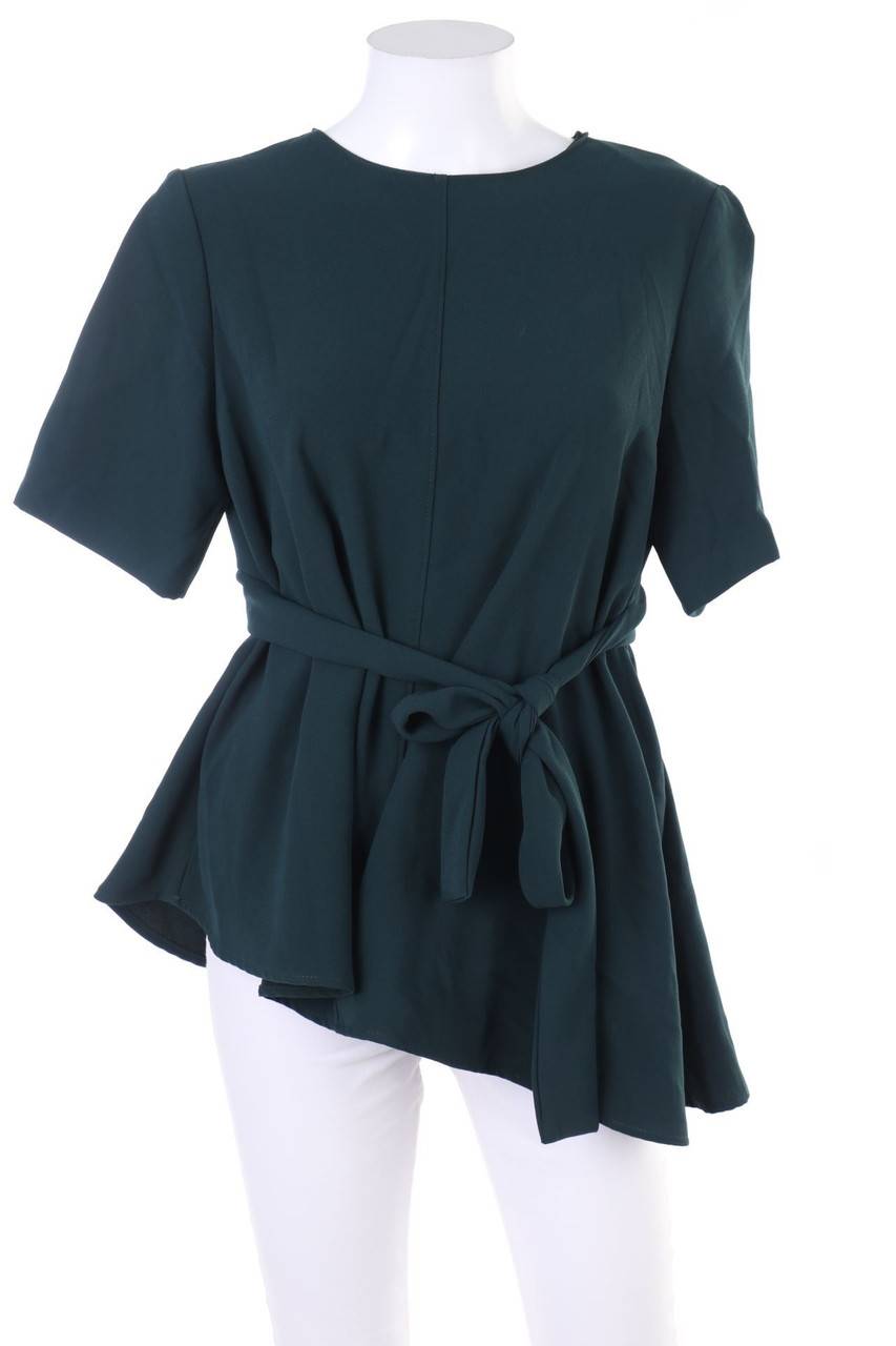 Carou ZARA WOMAN Kurzarm-Bluse