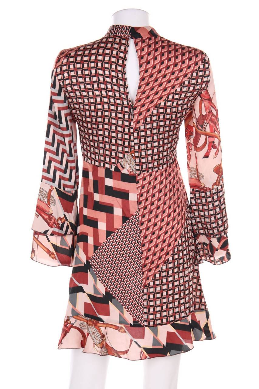 Carou ZARA WOMAN Skater-Kleid Mit Volants