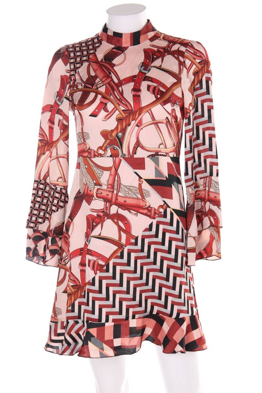 Carou ZARA WOMAN Skater-Kleid mit Volants